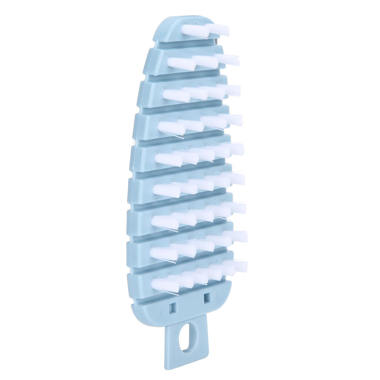Carrot Shape Vegetable Brush Potato Scrubbing Brush Fruit Cleaner Kitchen ScrubberBlue