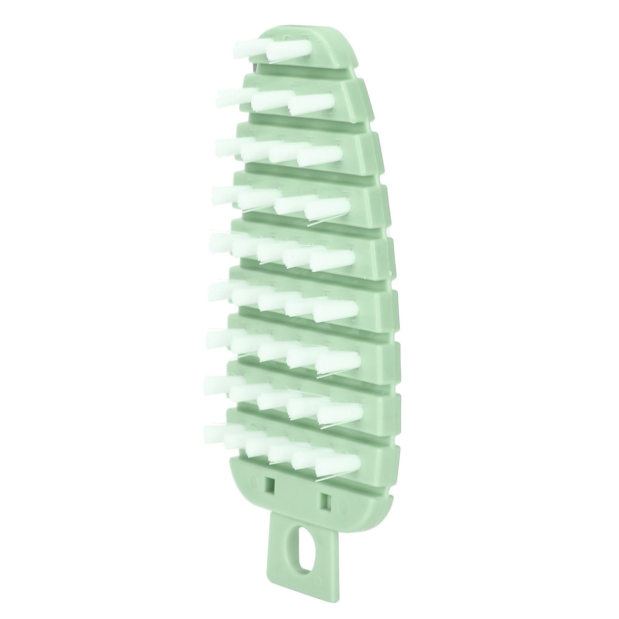 Carrot Shape Vegetable Brush Potato Scrubbing Brush Fruit Cleaner Kitchen ScrubberGreen