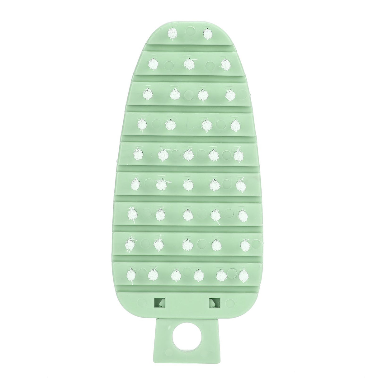 Carrot Shape Vegetable Brush Potato Scrubbing Brush Fruit Cleaner Kitchen ScrubberGreen