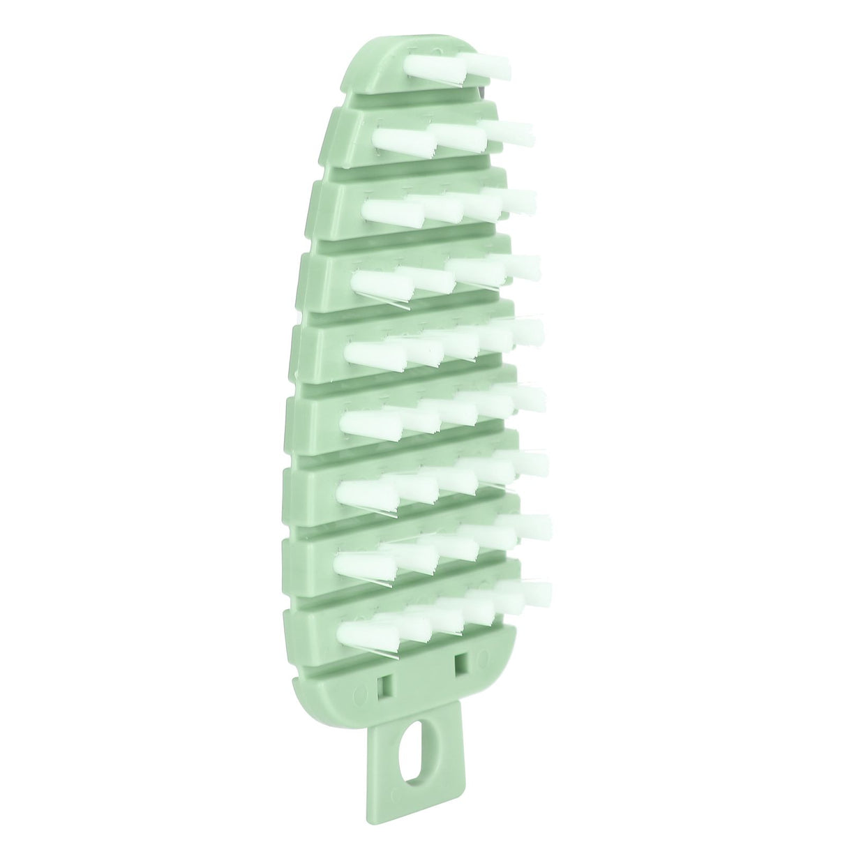 Carrot Shape Vegetable Brush Potato Scrubbing Brush Fruit Cleaner Kitchen ScrubberGreen