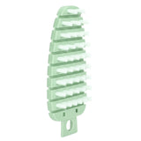 Carrot Shape Vegetable Brush Potato Scrubbing Brush Fruit Cleaner Kitchen ScrubberGreen