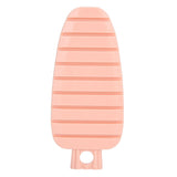 Carrot Shape Vegetable Brush Potato Scrubbing Brush Fruit Cleaner Kitchen ScrubberPink - Extra Image