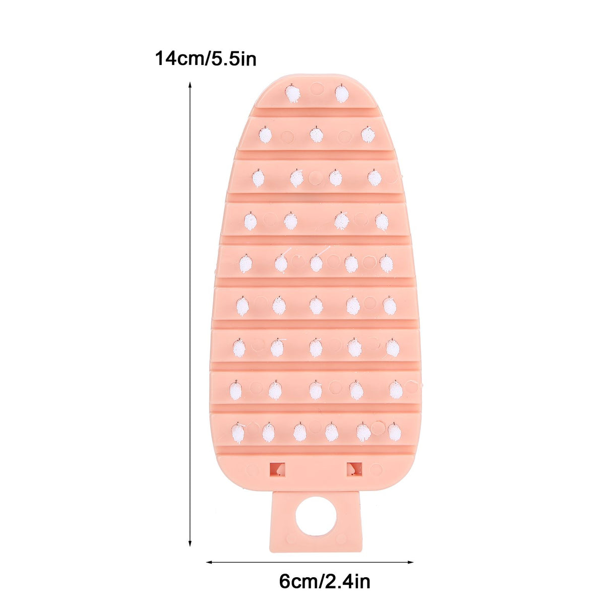 Carrot Shape Vegetable Brush Potato Scrubbing Brush Fruit Cleaner Kitchen ScrubberPink