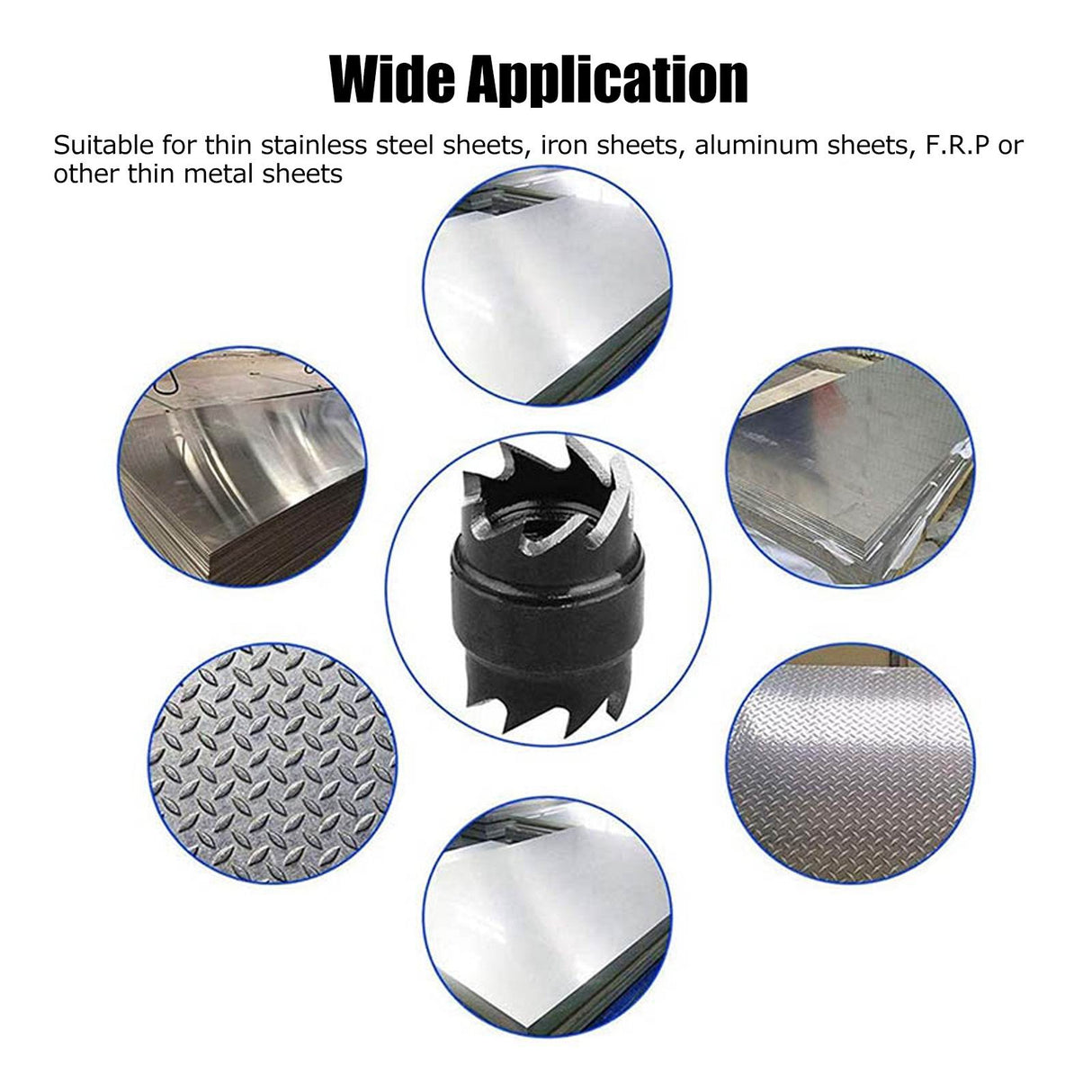 13Pcs Spot Weld Cutter Set 3/8in Spot Weld Cutter Remover Drill Bits Tool with Replacement Blade