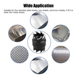 13Pcs Spot Weld Cutter Set 3/8in Spot Weld Cutter Remover Drill Bits Tool with Replacement Blade