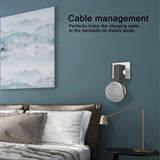 Wall Mounted Hanger Holder Stand Holder Fit for Echo Dot 4 4th Generation Smart SpeakerBlack