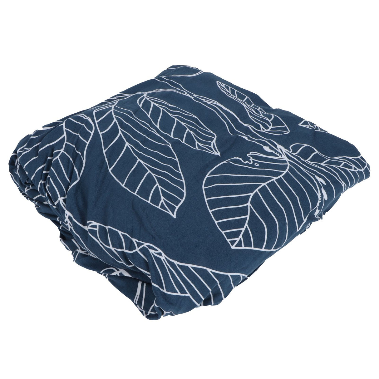 Blue Leaves Soft Elastic Sofa Cover Washable Sofa Slipcover Furniture Protector for Home2 Seater