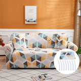 Elastic Sofa Cover Polyester Fiber Soft Slipcover Couch Cover Home Furniture Protector1 Seater - Extra Image