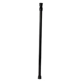 Window Curtain Rail Telescopic Spring Tension Rod for Kitchen Bathroom Wardrobe Utensils55‑90cm - Side View