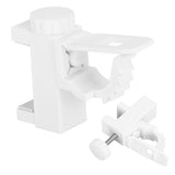 Curtain Rod Pole Holder Multipurpose Hanging Rod Clamp Hanger Organizer 1KG‑2KG Load Capacity - Rear View