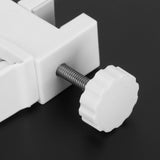 Curtain Rod Pole Holder Multipurpose Hanging Rod Clamp Hanger Organizer 1KG‑2KG Load Capacity