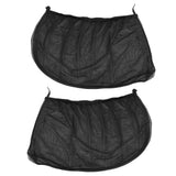 2Pcs Car Sun Shade UV Protection Anti Mosquito Car Rear Side Window Mesh Screens(For SUV )