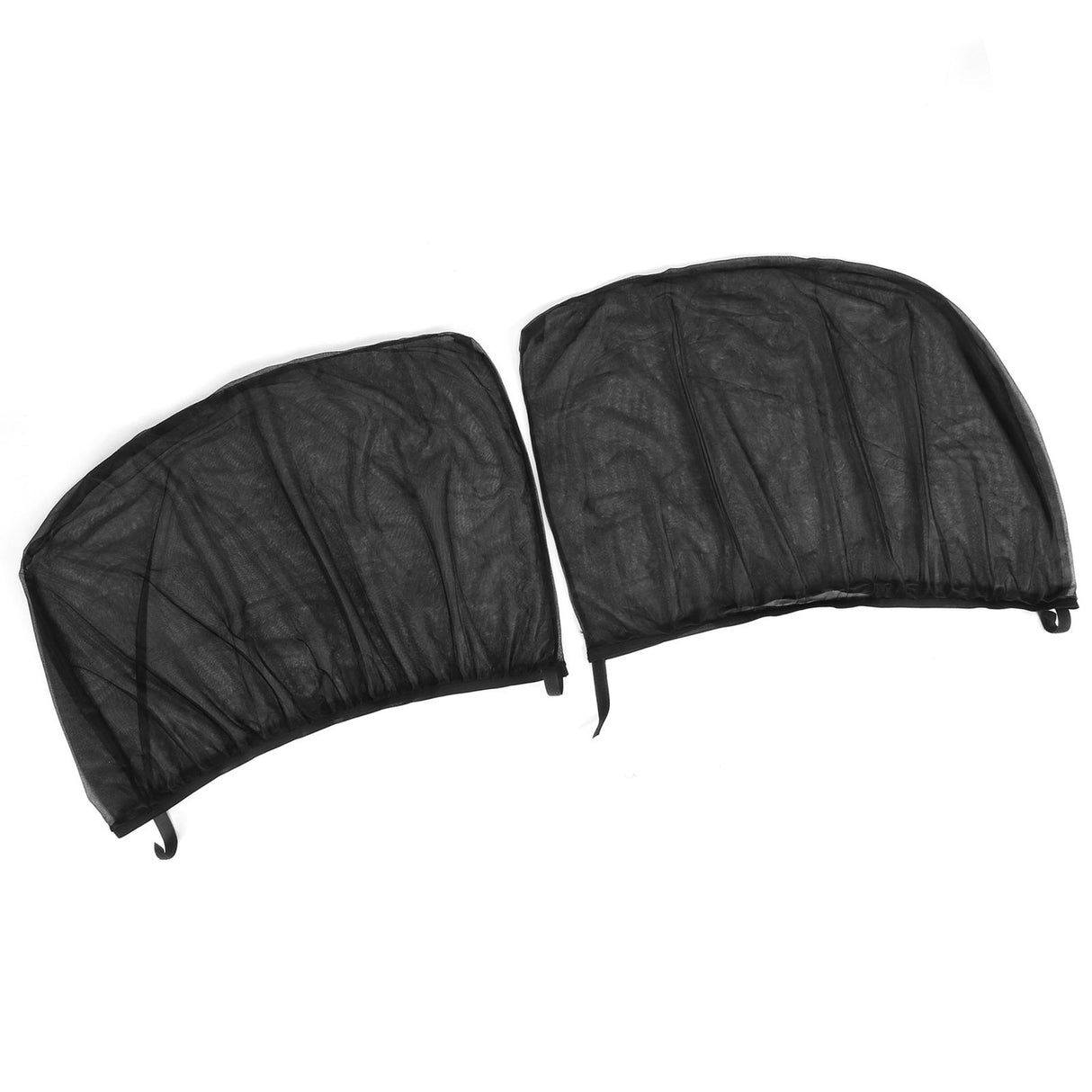 2Pcs Car Sun Shade UV Protection Anti Mosquito Car Rear Side Window Mesh Screens(For SUV )
