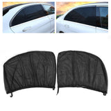 2Pcs Car Sun Shade UV Protection Anti Mosquito Car Rear Side Window Mesh Screens(For SUV ) - Extra Image