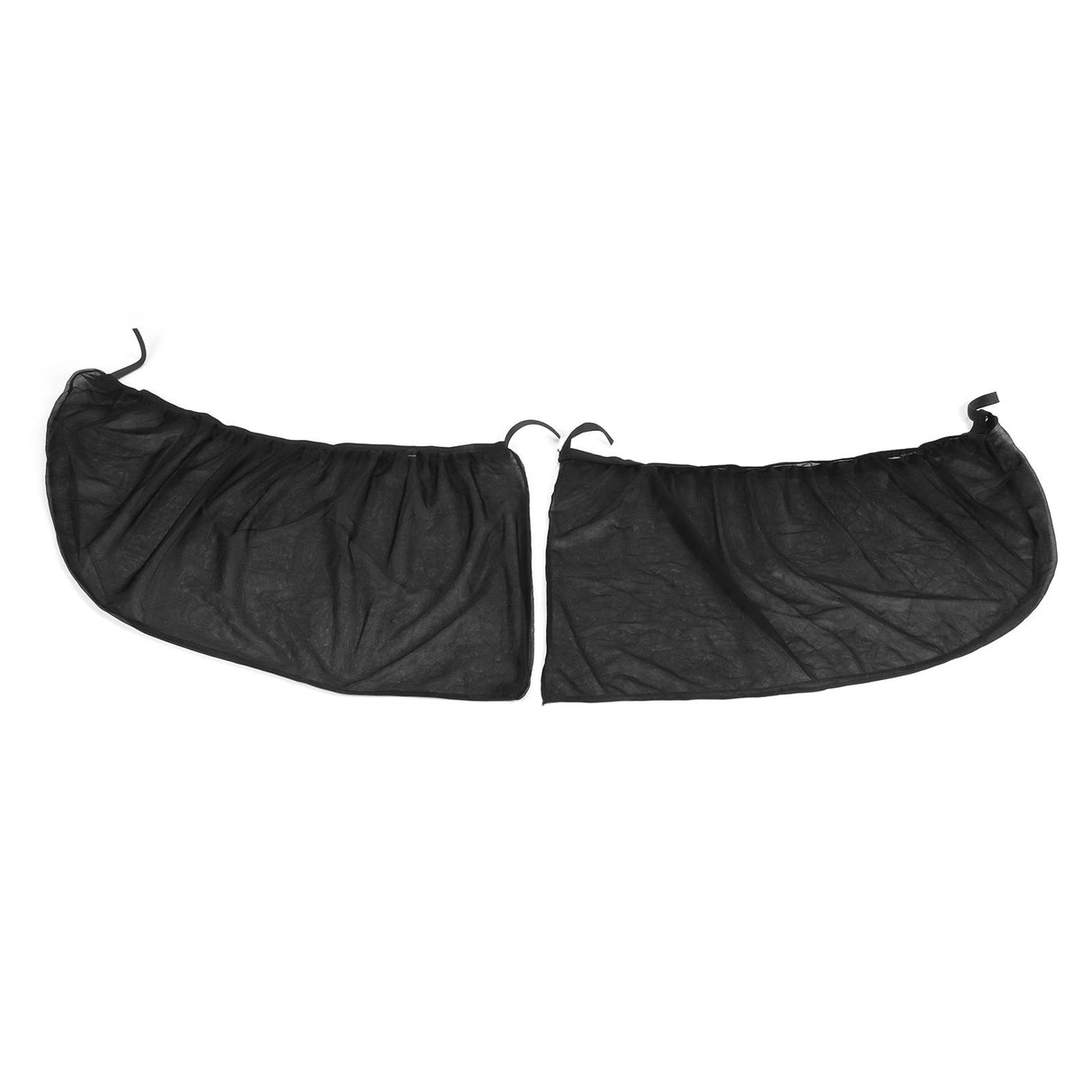 2Pcs Car Sun Shade UV Protection Anti Mosquito Car Rear Side Window Mesh Screens(For Sedan )