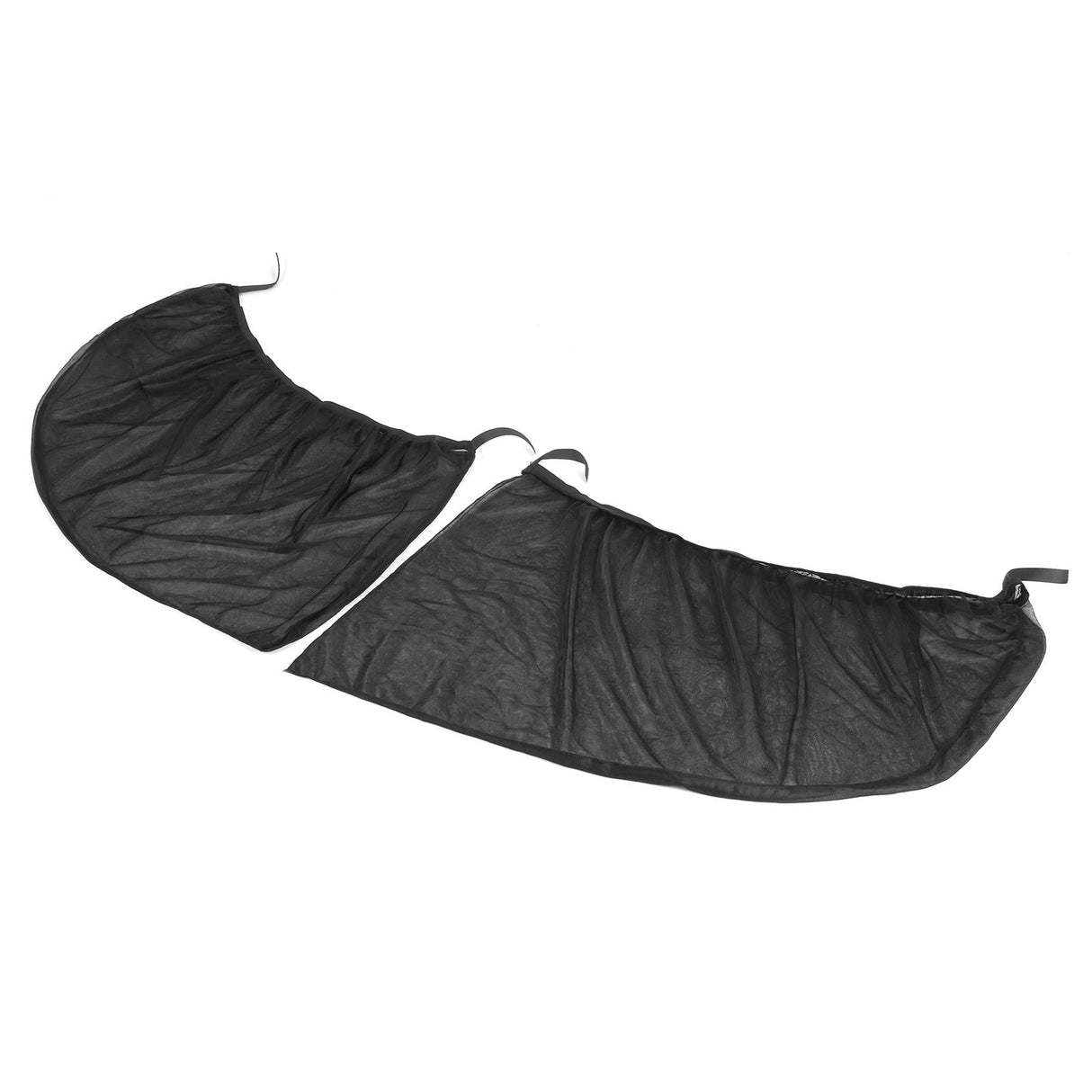 2Pcs Car Sun Shade UV Protection Anti Mosquito Car Rear Side Window Mesh Screens(For Sedan )