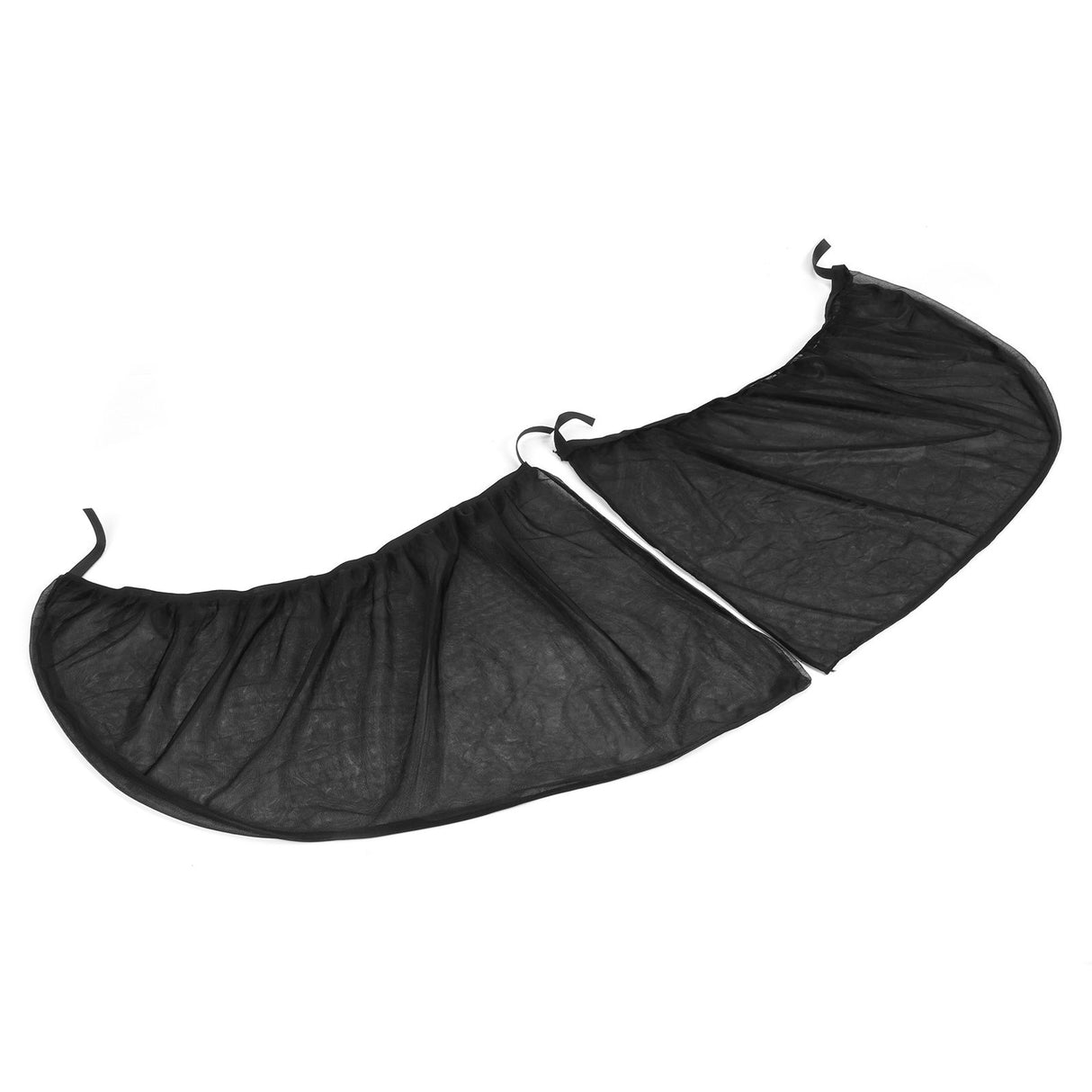 2Pcs Car Sun Shade UV Protection Anti Mosquito Car Rear Side Window Mesh Screens(For Sedan )