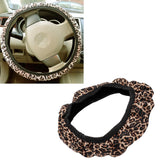 4PCS Universal Steering Wheel Cover Cup Holder Coasters Keyring Set Car Accessories Set