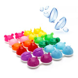 Cute Contact Lens Case Portable Cosmetic Contact Lenses Container Holder Box Storage Kit