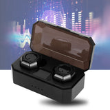 Binaural Bluetooth Headphones Portable Bluetooth Headset Earphones for Driving UseBlack