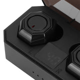 Binaural Bluetooth Headphones Portable Bluetooth Headset Earphones for Driving UseBlack