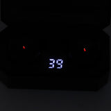 Binaural Bluetooth Headphones Portable Bluetooth Headset Earphones for Driving UseBlack
