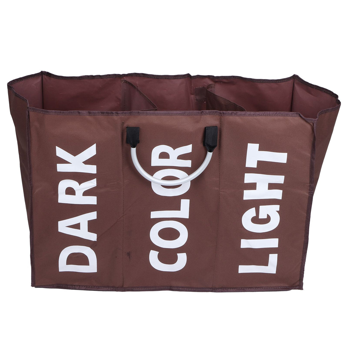 Laundry Basket Household Foldable Waterproof Clothes Storage Bag Organizer Coffee