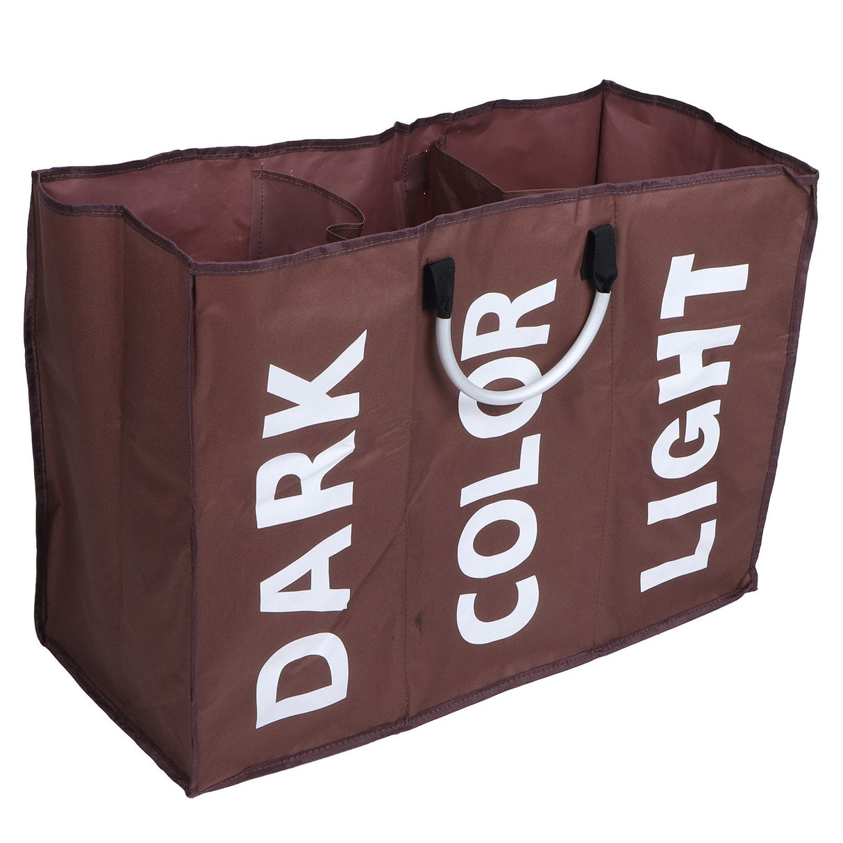 Laundry Basket Household Foldable Waterproof Clothes Storage Bag Organizer Coffee