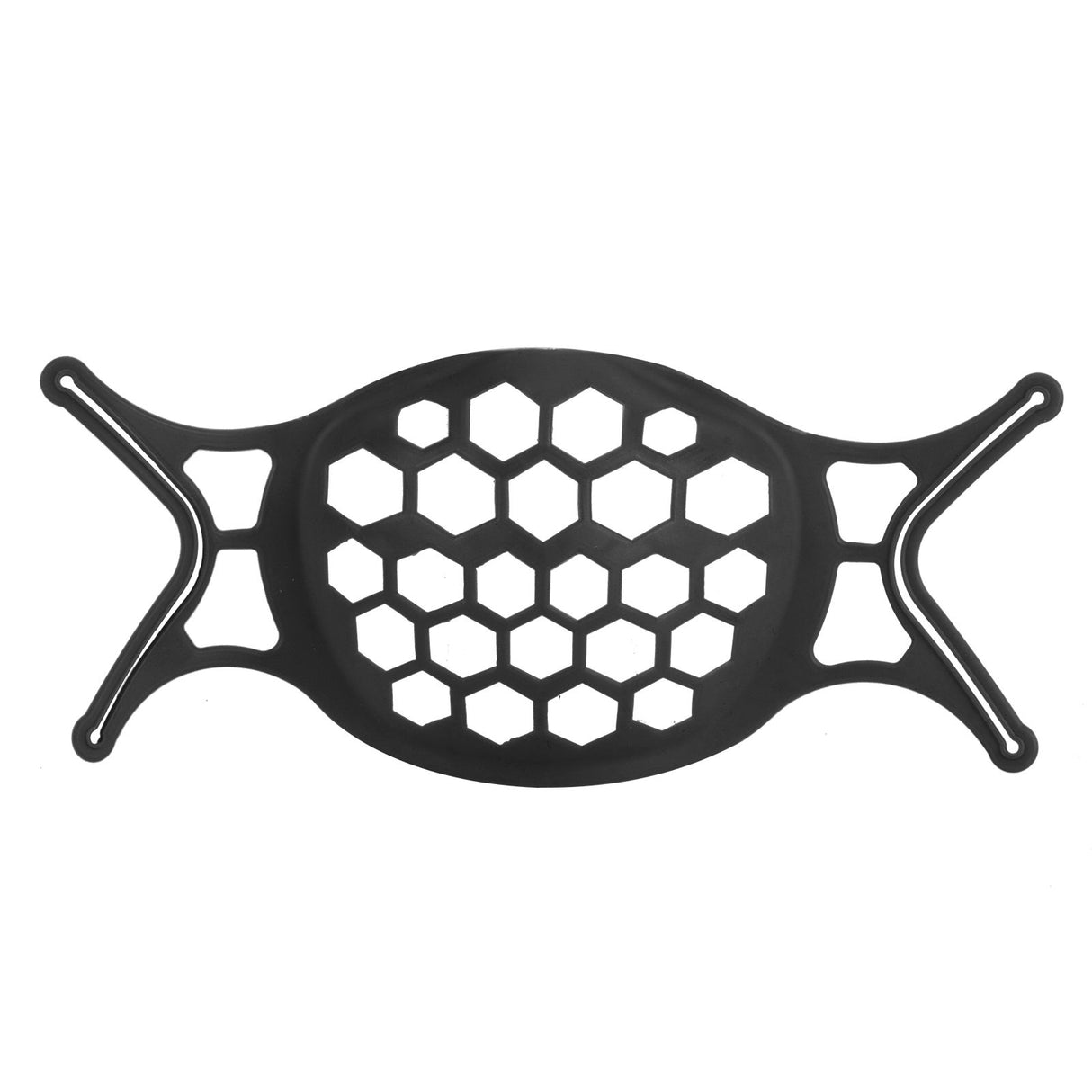 Mouth Muffle Bracket Reusable Washable Breathing Mouth Muffle Support Frame AccessoryBlack