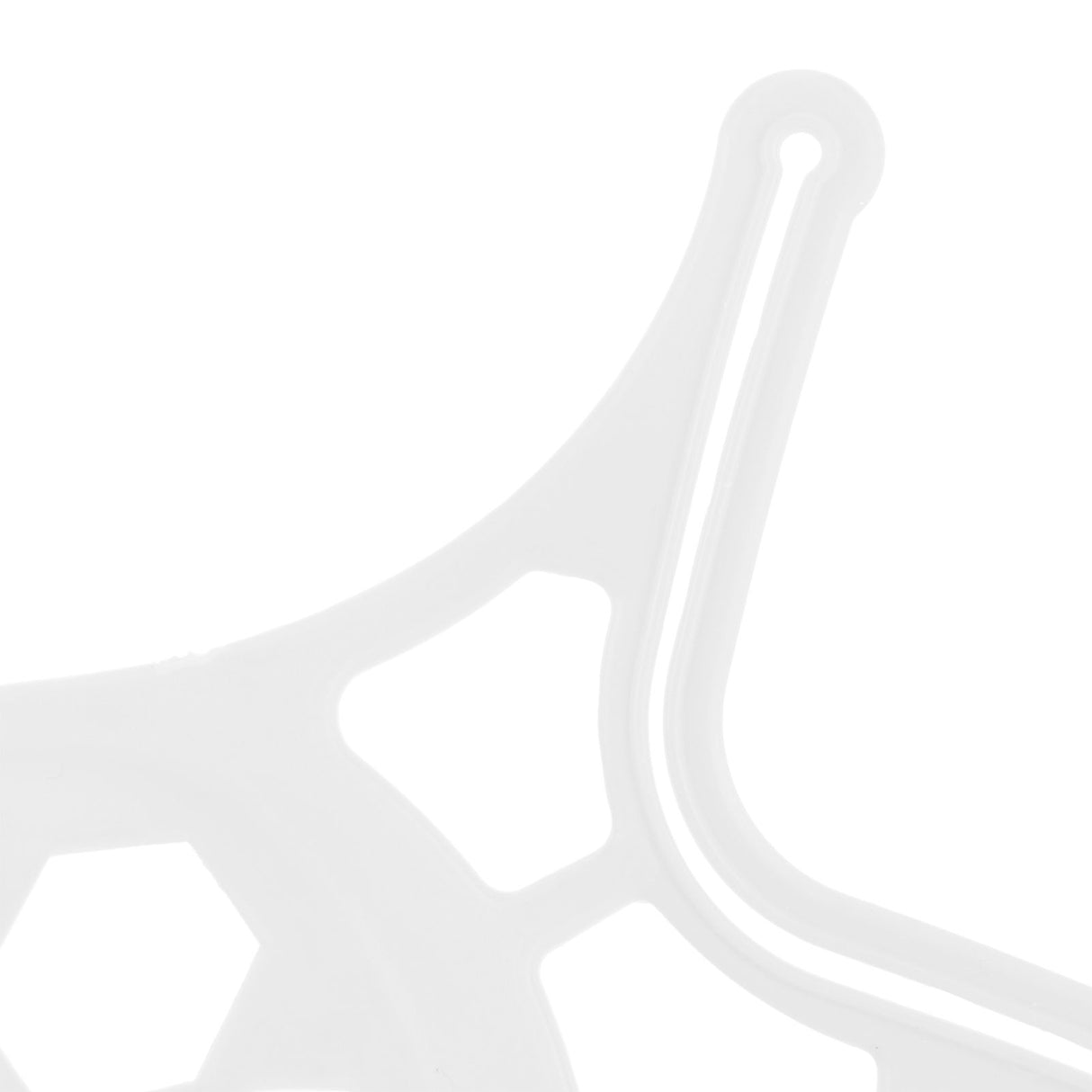 Mouth Muffle Bracket Reusable Washable Breathing Mouth Muffle Support Frame AccessoryWhite