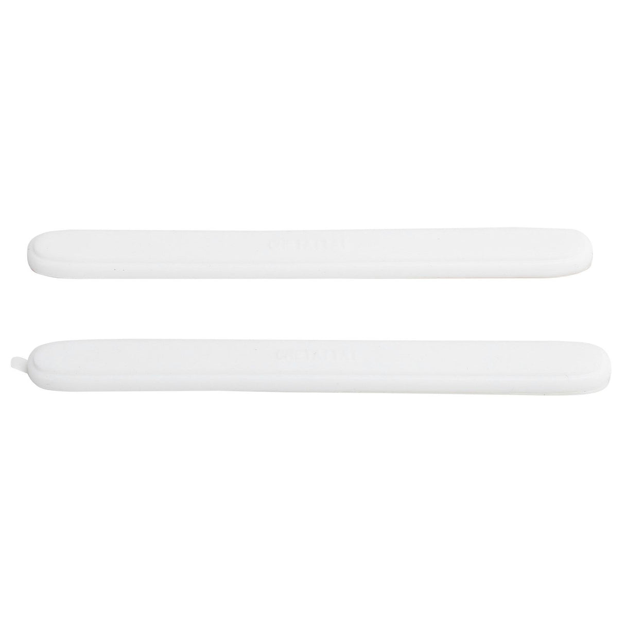2Pcs Car Door Edge Guard Anti Collision Buffer Trim Cover Protector Accessory White