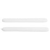 2Pcs Car Door Edge Guard Anti Collision Buffer Trim Cover Protector Accessory White