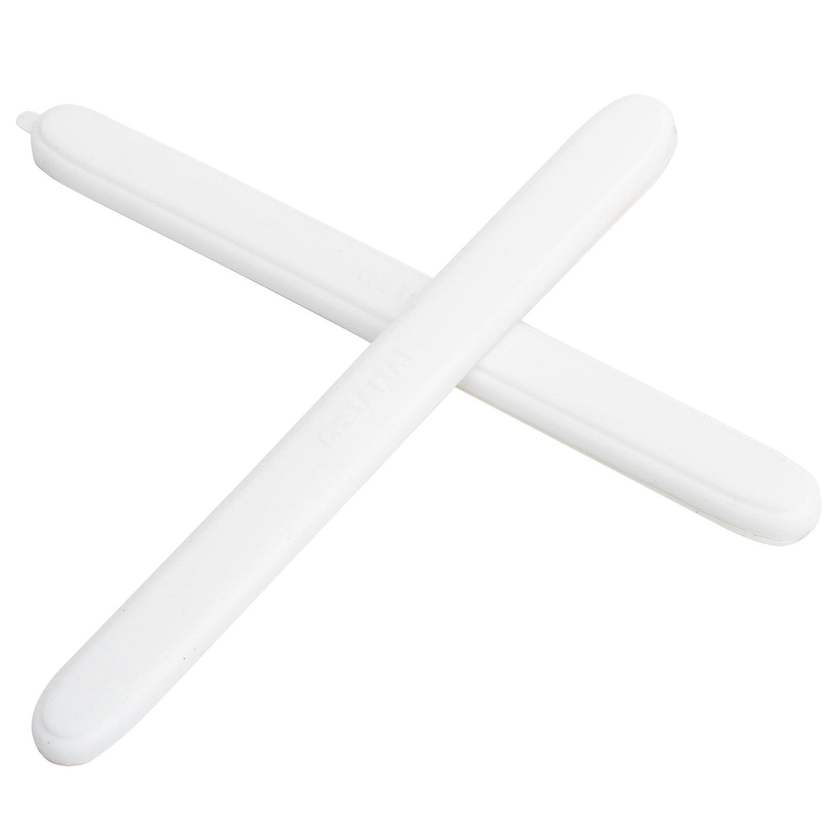2Pcs Car Door Edge Guard Anti Collision Buffer Trim Cover Protector Accessory White