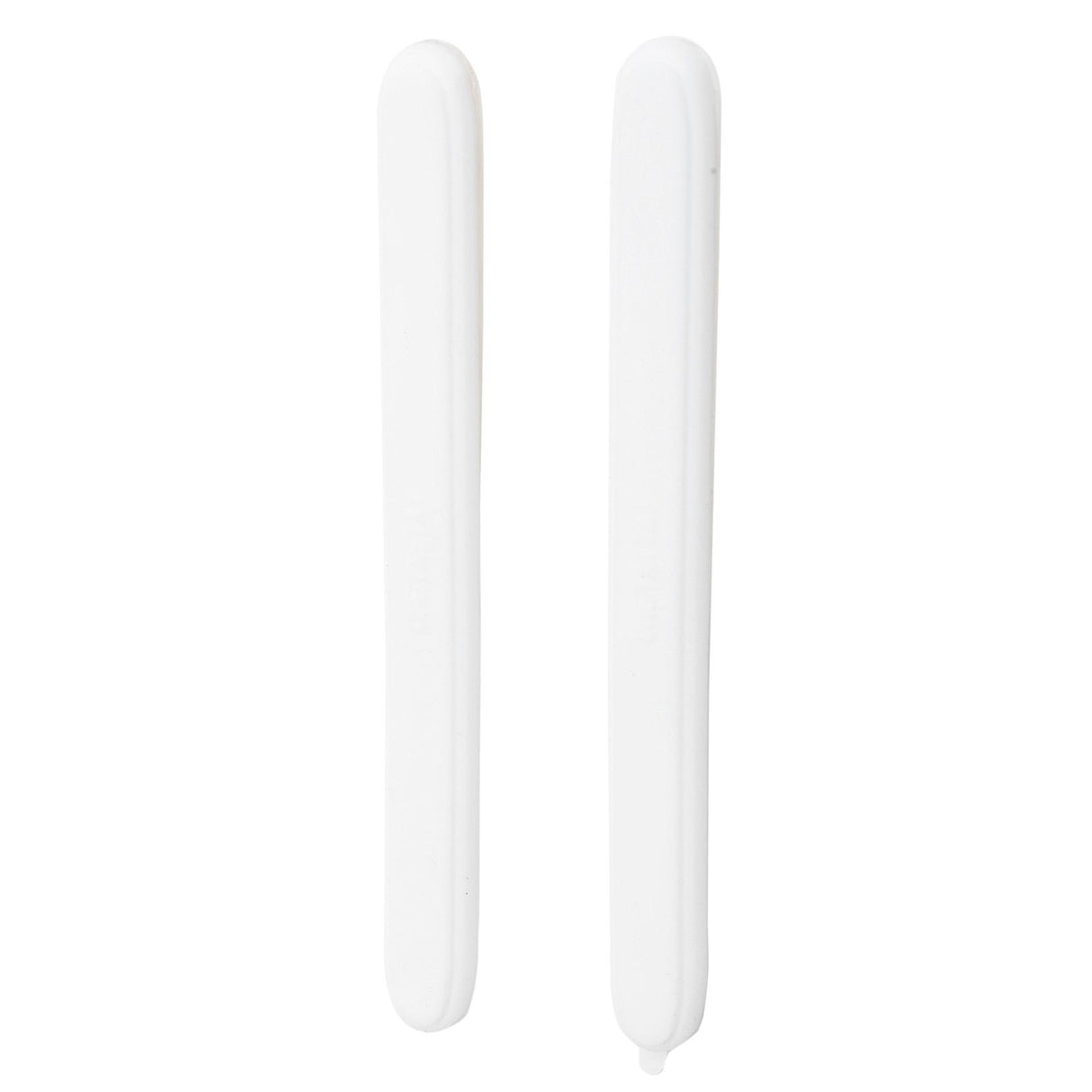 2Pcs Car Door Edge Guard Anti Collision Buffer Trim Cover Protector Accessory White