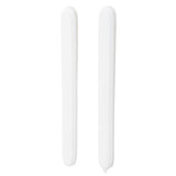 2Pcs Car Door Edge Guard Anti Collision Buffer Trim Cover Protector Accessory White