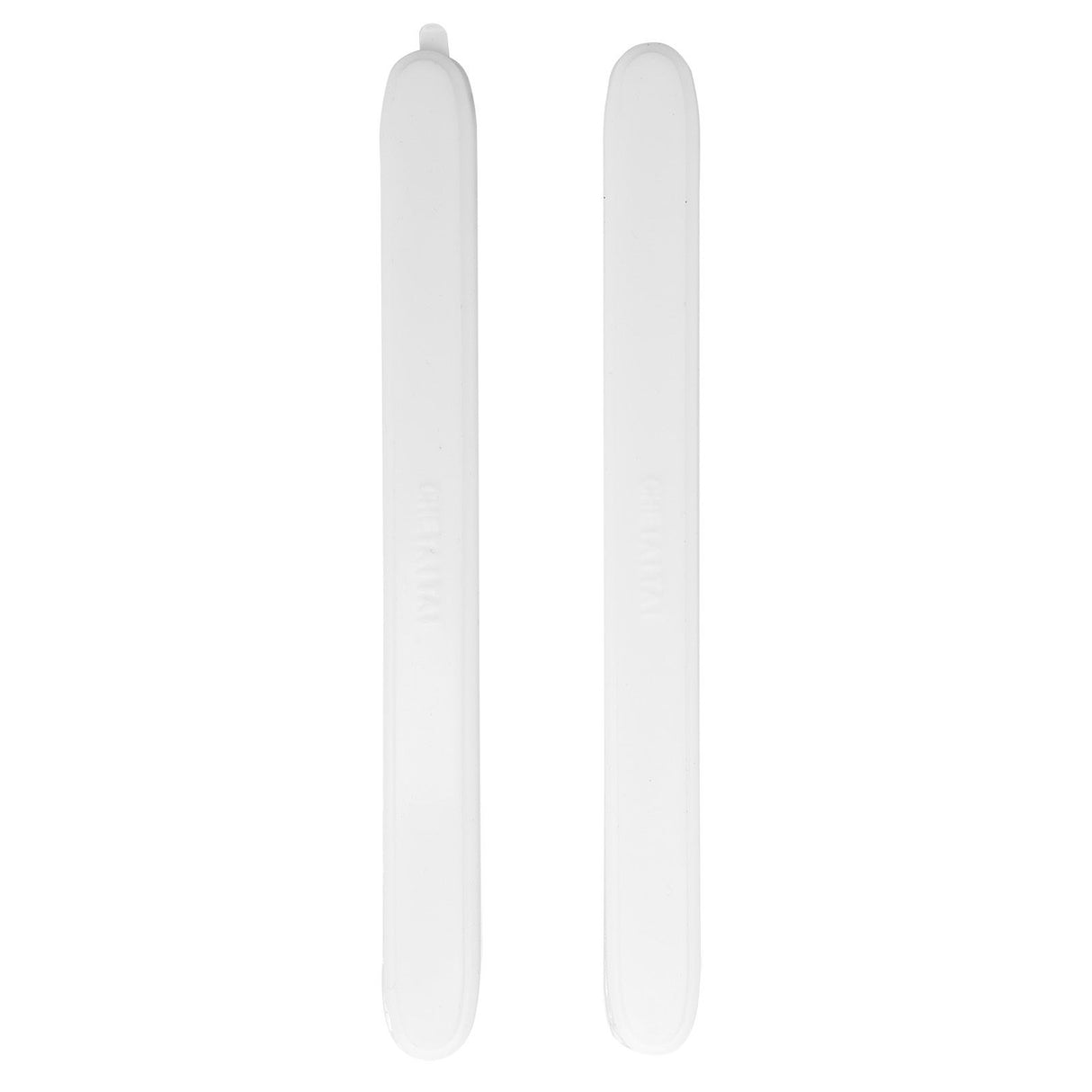 2Pcs Car Door Edge Guard Anti Collision Buffer Trim Cover Protector Accessory White