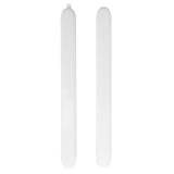 2Pcs Car Door Edge Guard Anti Collision Buffer Trim Cover Protector Accessory White
