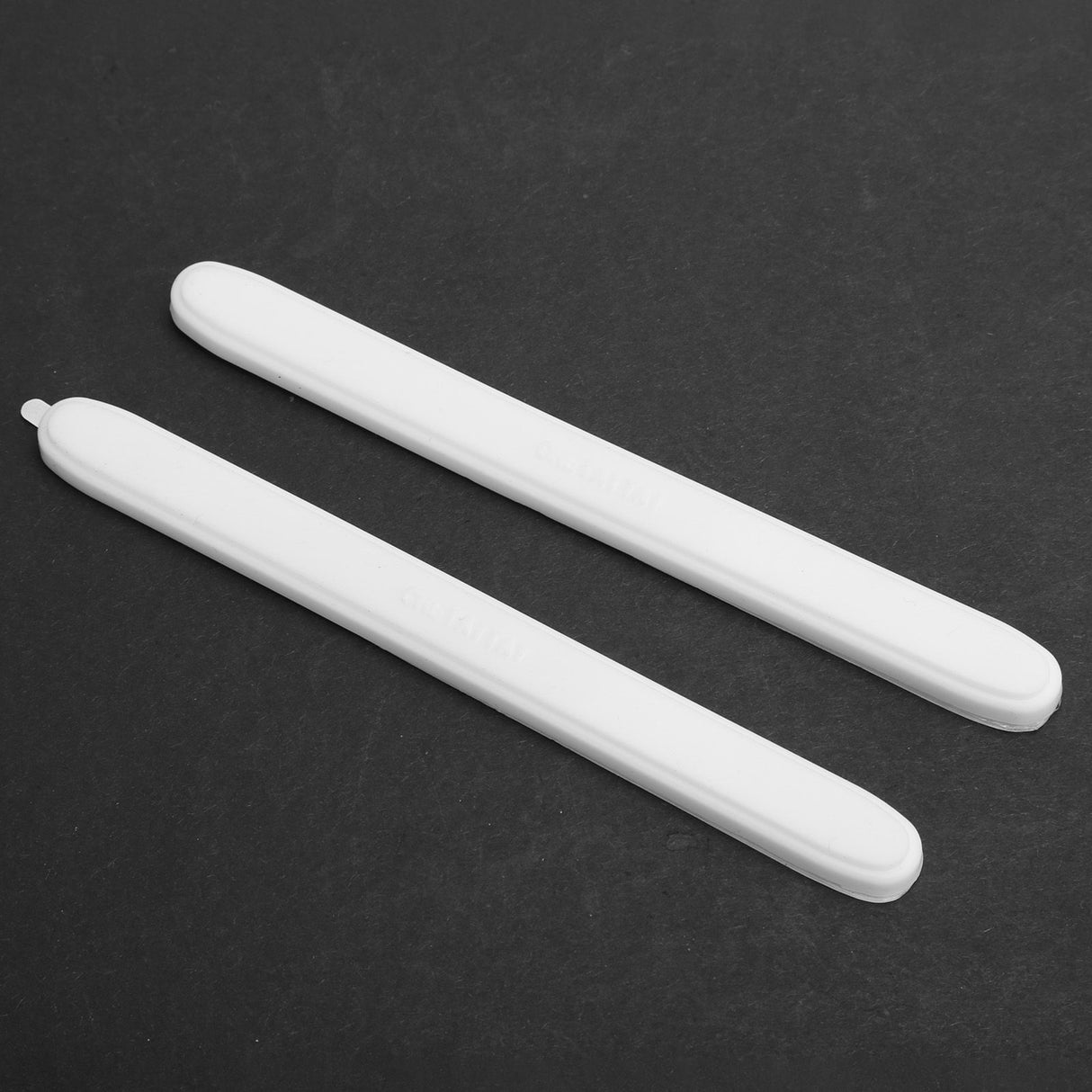 2Pcs Car Door Edge Guard Anti Collision Buffer Trim Cover Protector Accessory White