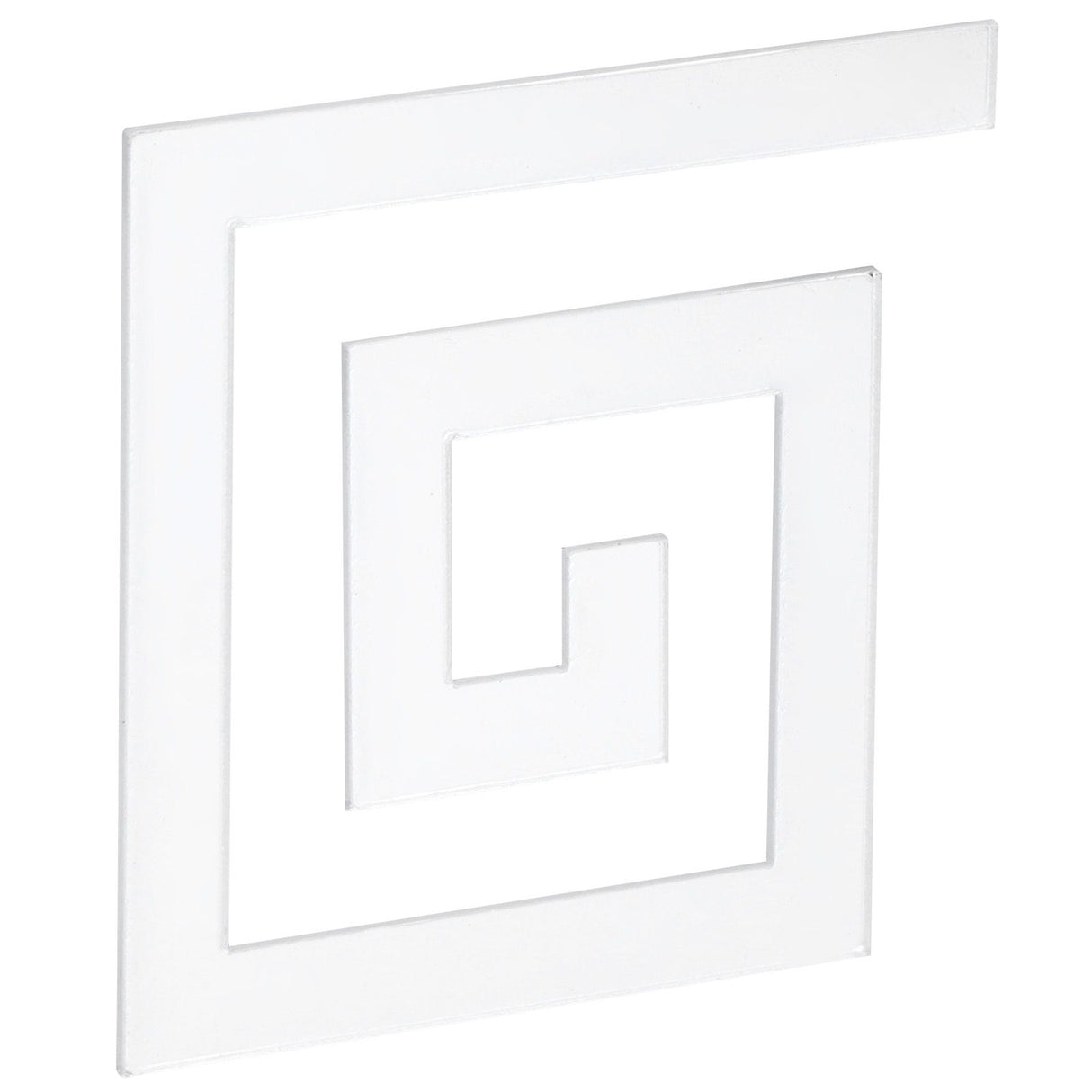 10Pcs 5x5CM DIY Waist Line Mirror Sticker Modern Acrylic Wall Stickers for Living RoomSilver