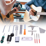 Guitar Care Cleaning Repair Tool Kit Musical Instrument Setup Maintenance Tools Set