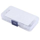 100Pcs R Cotter Pins Tractor Pin Clips with Plastic Box Assortment Kit Fastener Clip Set - Rear View