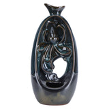 Incense Burner Ceramic Backflow Incense Holder for Teahouse Home Office Decoration