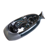 Incense Burner Ceramic Backflow Incense Holder for Teahouse Home Office Decoration
