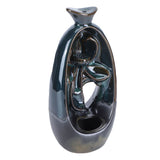 Incense Burner Ceramic Backflow Incense Holder for Teahouse Home Office Decoration