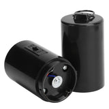 Hanging Black Rotating Motor for Wind Chimes Mobile Battery Operated Garden Decor Accessoy - Top-Down View