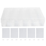 100PCS Transparent Coin Storage Box 17/20/25/27/30mm Round Coin Capsules Containers Protector