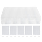 100PCS Transparent Coin Storage Box 17/20/25/27/30mm Round Coin Capsules Containers Protector