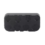 Rectangle Euro Coin Dispenser Plastic Coin Holders Storage Box Organizer Car Use