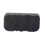 Rectangle Euro Coin Dispenser Plastic Coin Holders Storage Box Organizer Car Use - Side View