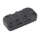 Rectangle Euro Coin Dispenser Plastic Coin Holders Storage Box Organizer Car Use